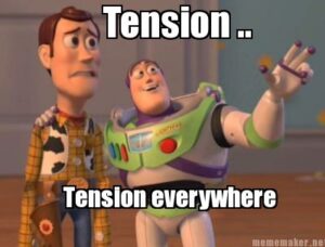 Tension is everywhere and it's what's creating the world around us